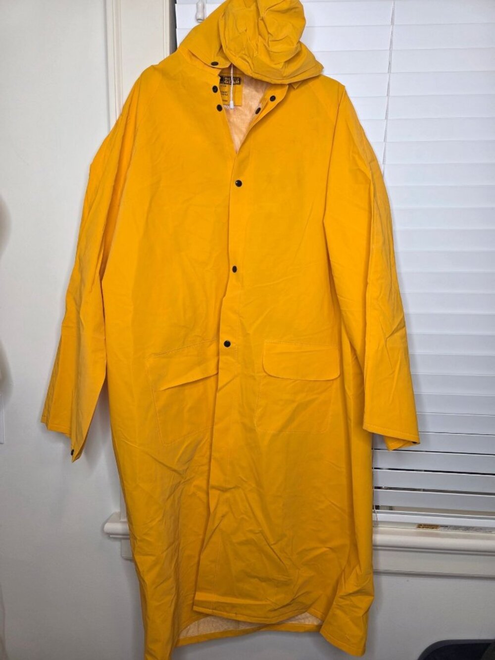 Westchester Master Gear Raincoat 2XL PVC/Polyester Waterproof Hood Full-Length